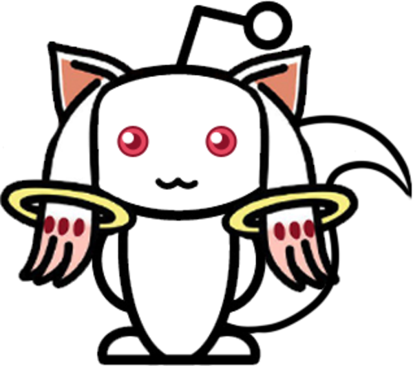 Kyubey - Reddit Alien (600x532), Png Download