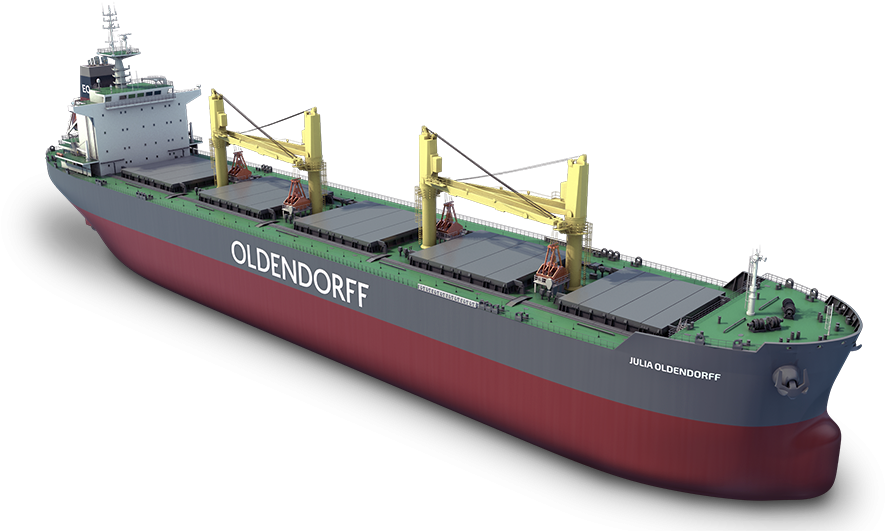 Ultramax - Bulk Carrier Cartoon (940x540), Png Download