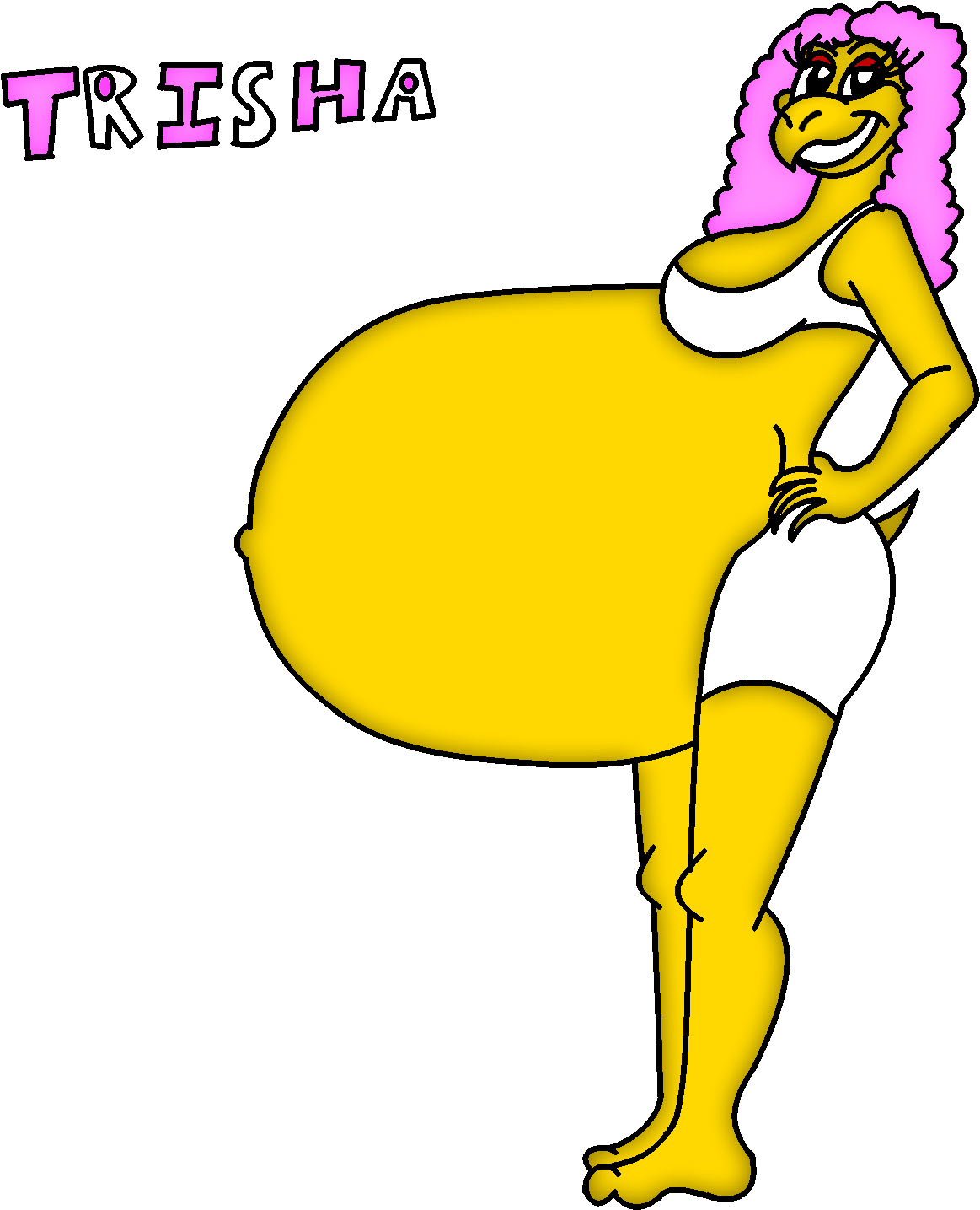 Pregnant Street Koopa - Ludwig Von Koopa Pregnant (1203x1450), Png Download