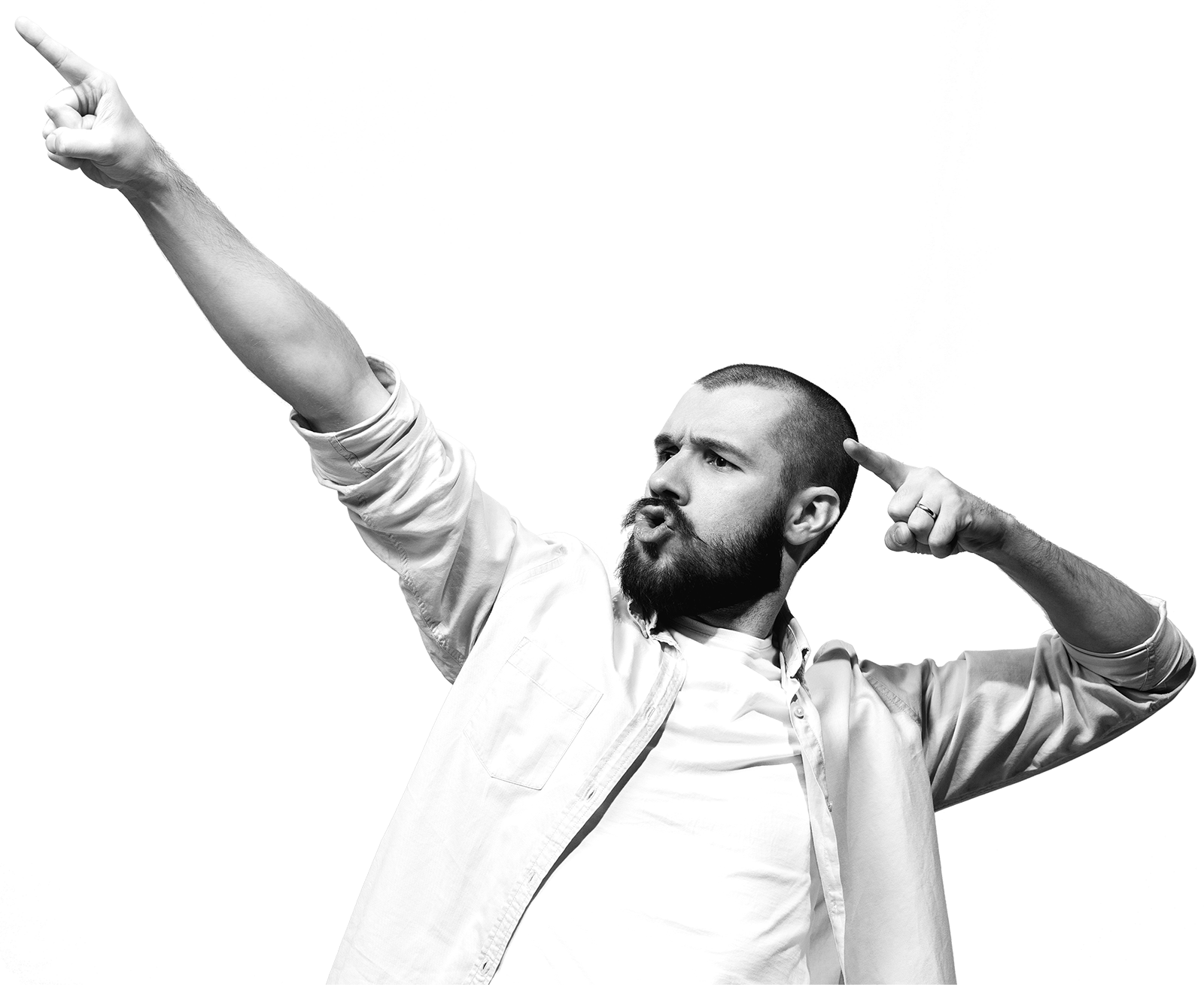 Remember This Face, - Monochrome (1600x1312), Png Download