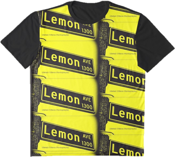 Lemon Avenue, Long Beach, Ca Bumblebee Graphic T-shirt - Active Shirt (640x552), Png Download