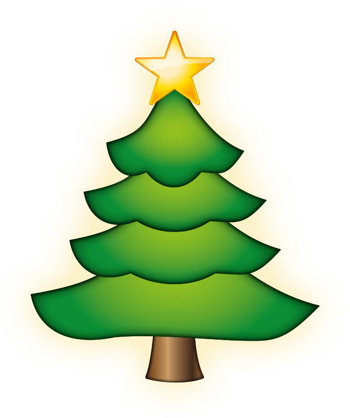 Get Your Free Stickers - Christmas Tree (719x859), Png Download