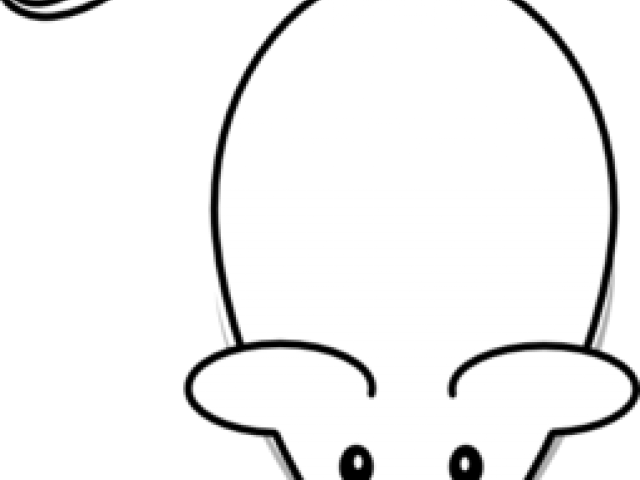 Drawn Mouse Mouse Ear - Cartoon (640x480), Png Download