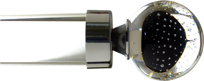 Velvet Black Bubble Ball - Earrings (1024x768), Png Download