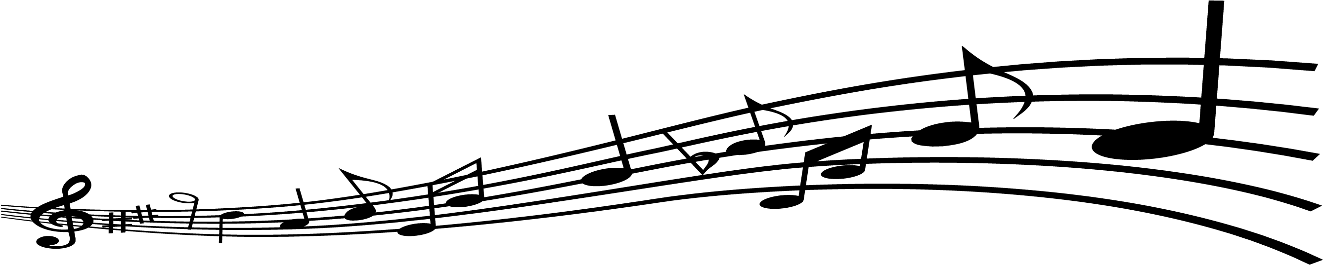 Multiroom System Notes - Note Lines Png (2836x596), Png Download