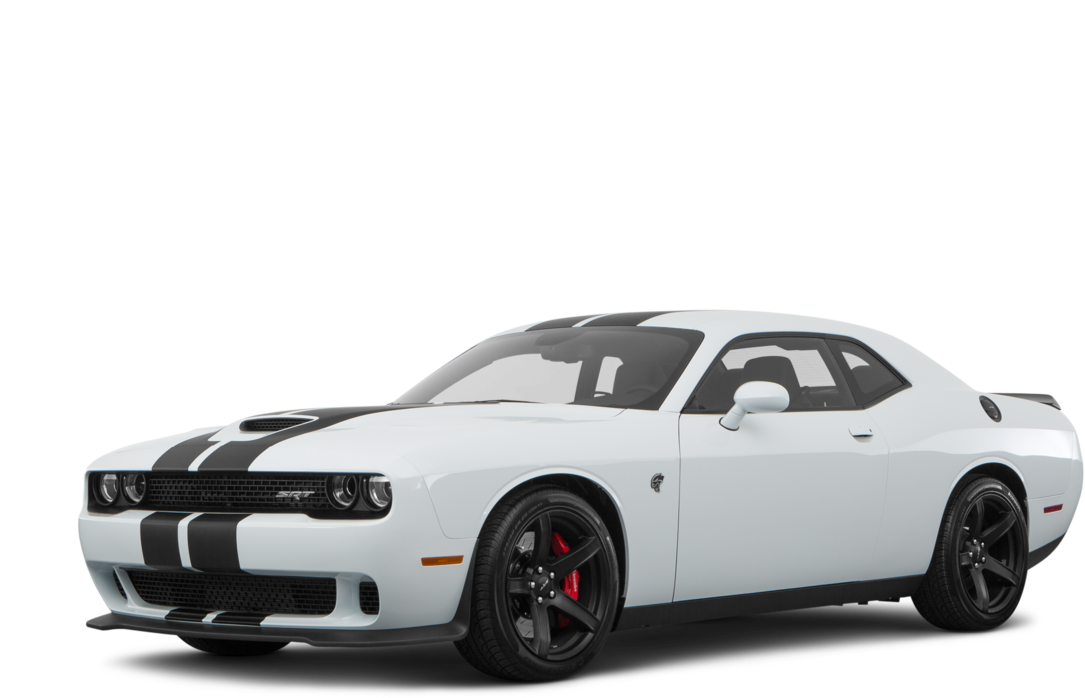White And Black Dodge Challenger Demon (1280x960), Png Download
