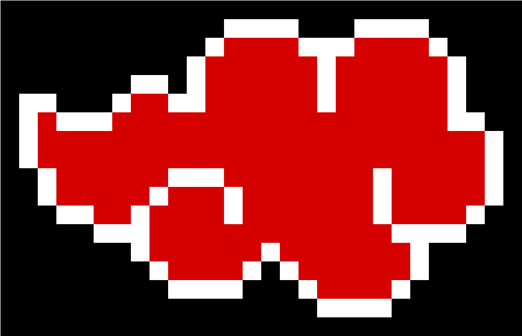 Akatsuki - Hama Beads Akatsuki (1184x1184), Png Download