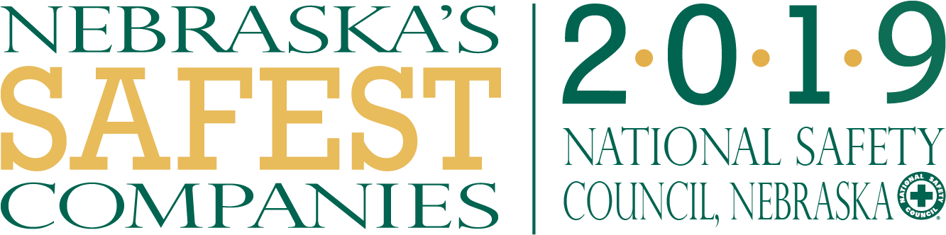 Safest Company Logo 2019 The Nebraska's - National Safety Council (1340x369), Png Download