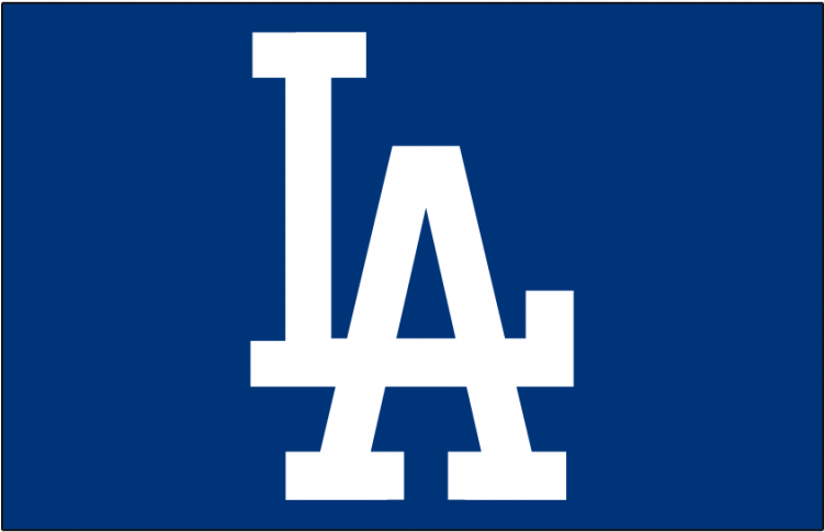 Los Angeles Dodgers Logos Iron On Stickers And Peel-off - La Dodgers (750x930), Png Download