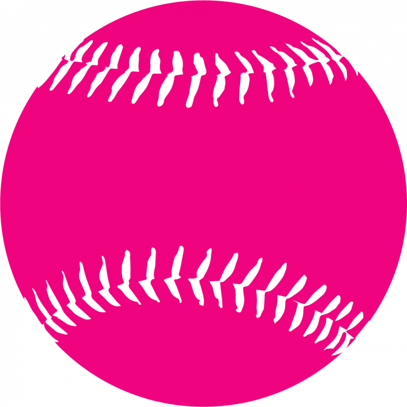Free Pink Baseball Cliparts, Download Free Clip Art, - There's No Crying In Baseball Svg (799x800), Png Download
