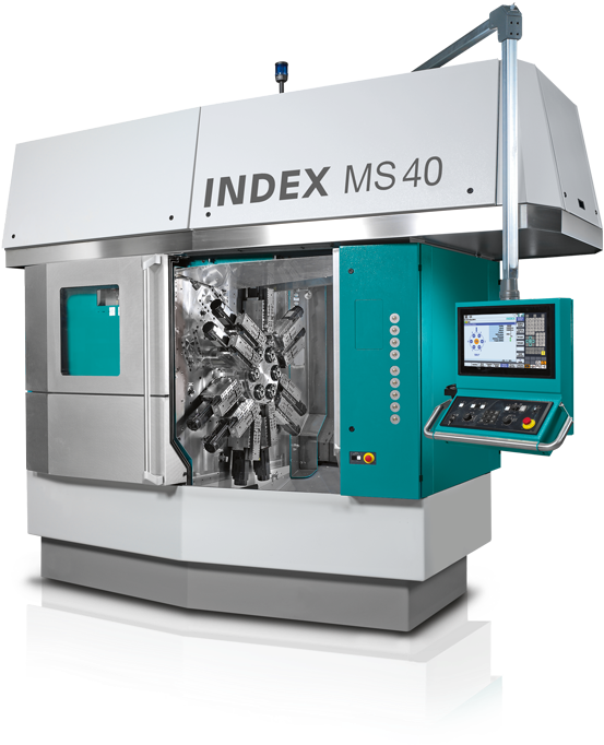 Cnc Multi Spindle Machine Ms40 - Planer (670x700), Png Download