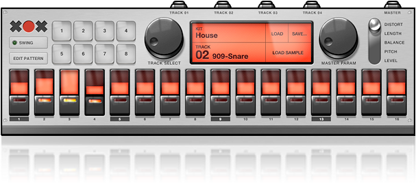 Xox Drum Deranger - Cassette Deck (624x514), Png Download