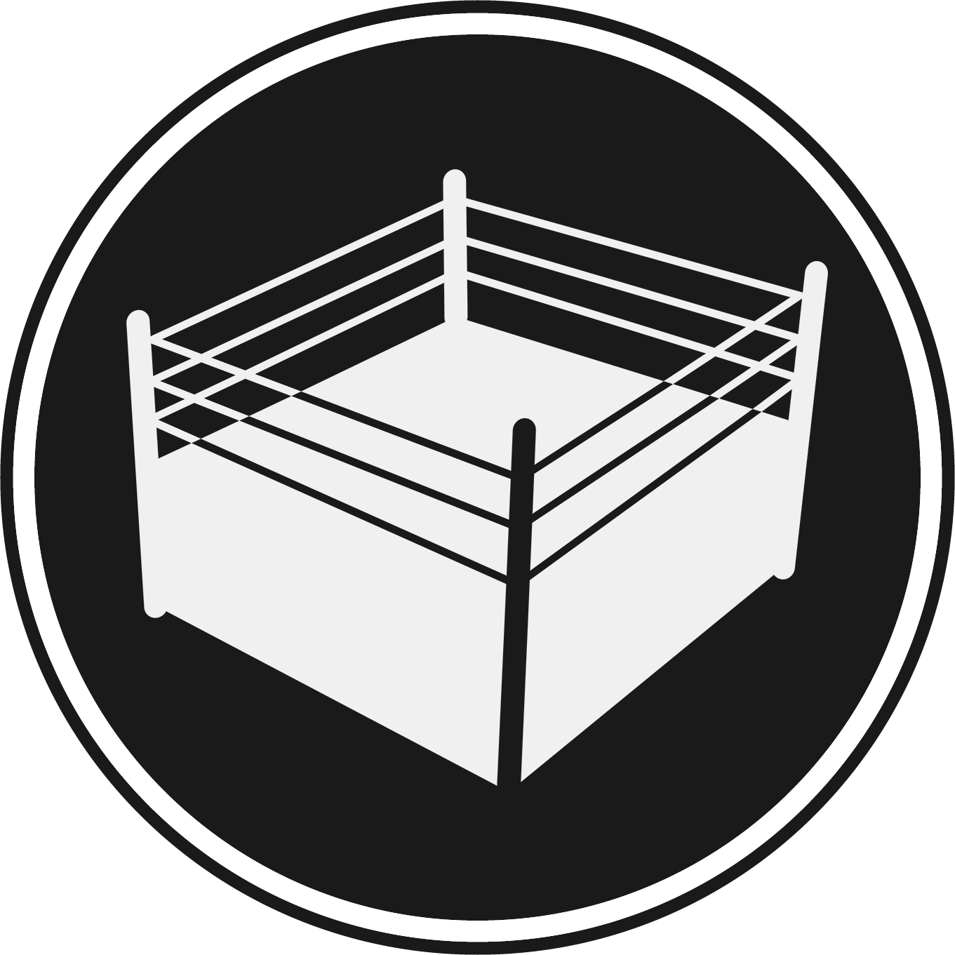 Groups & Fan Pages - Ring De Boxeo Vector (1361x1361), Png Download