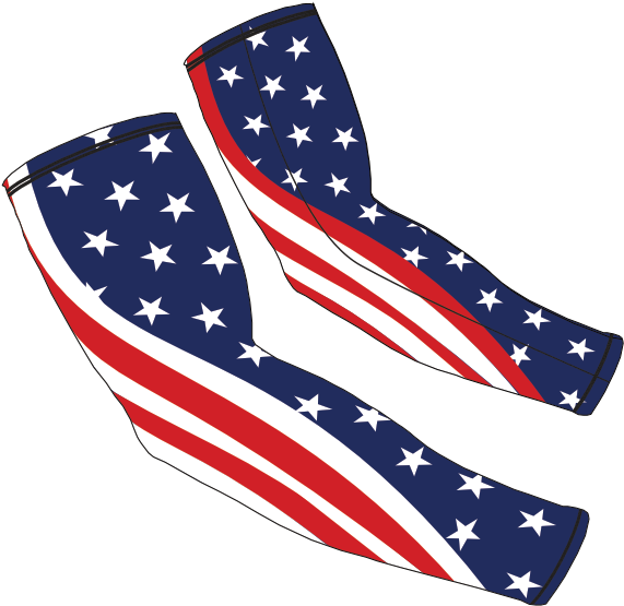 Custom Usa Arm Sleeves - Koinobori (900x600), Png Download