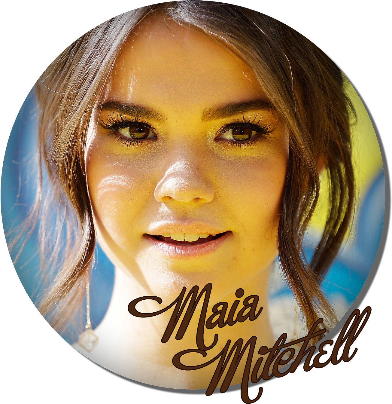Spravila Som 3 Jednoduché Krúžkové Shapes S Maiou Mitchell - Maia Mitchell Pretty (1500x1500), Png Download