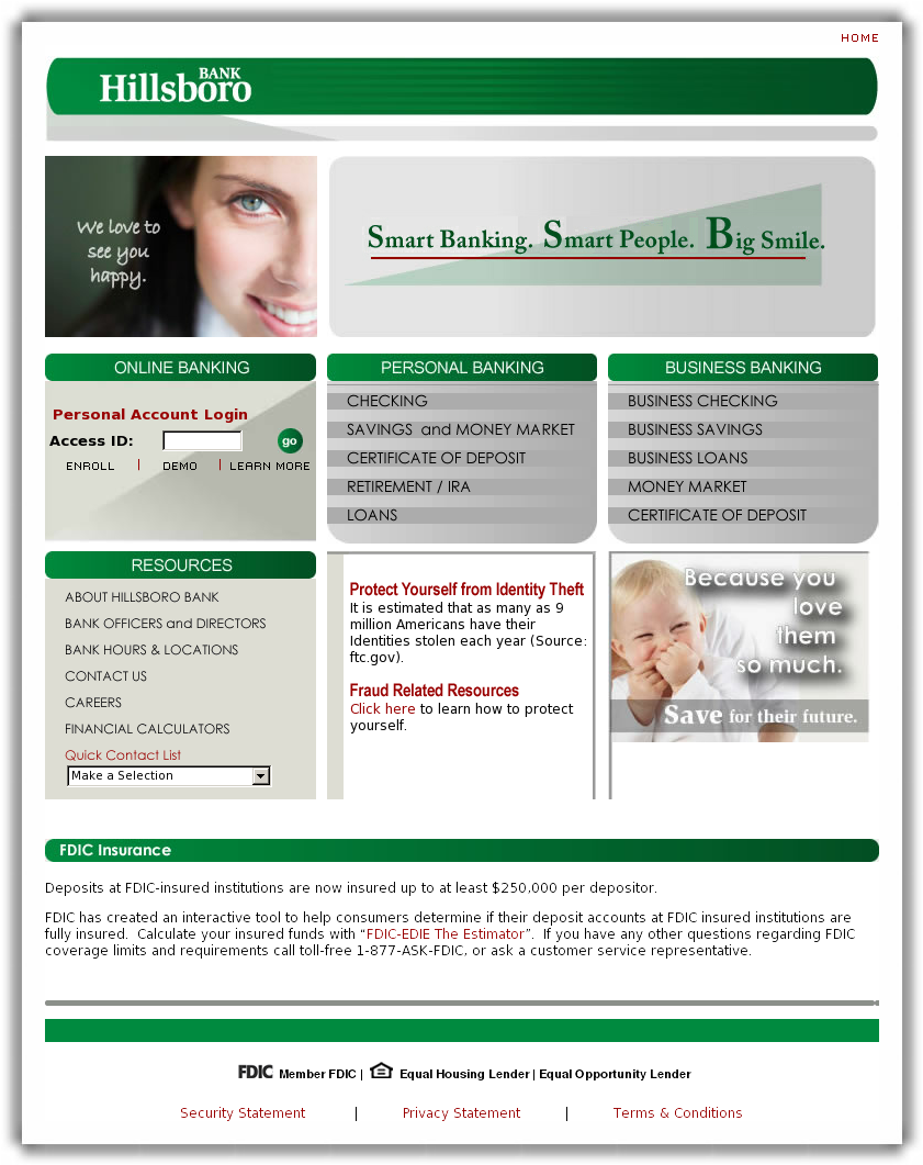 Hillsboro Bank Competitors, Revenue And Employees - Online Advertising (1024x1076), Png Download
