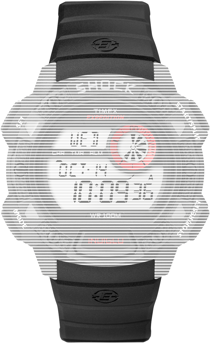 Replacement Strap For Expedition&reg - Timex T49978 (1000x1200), Png Download