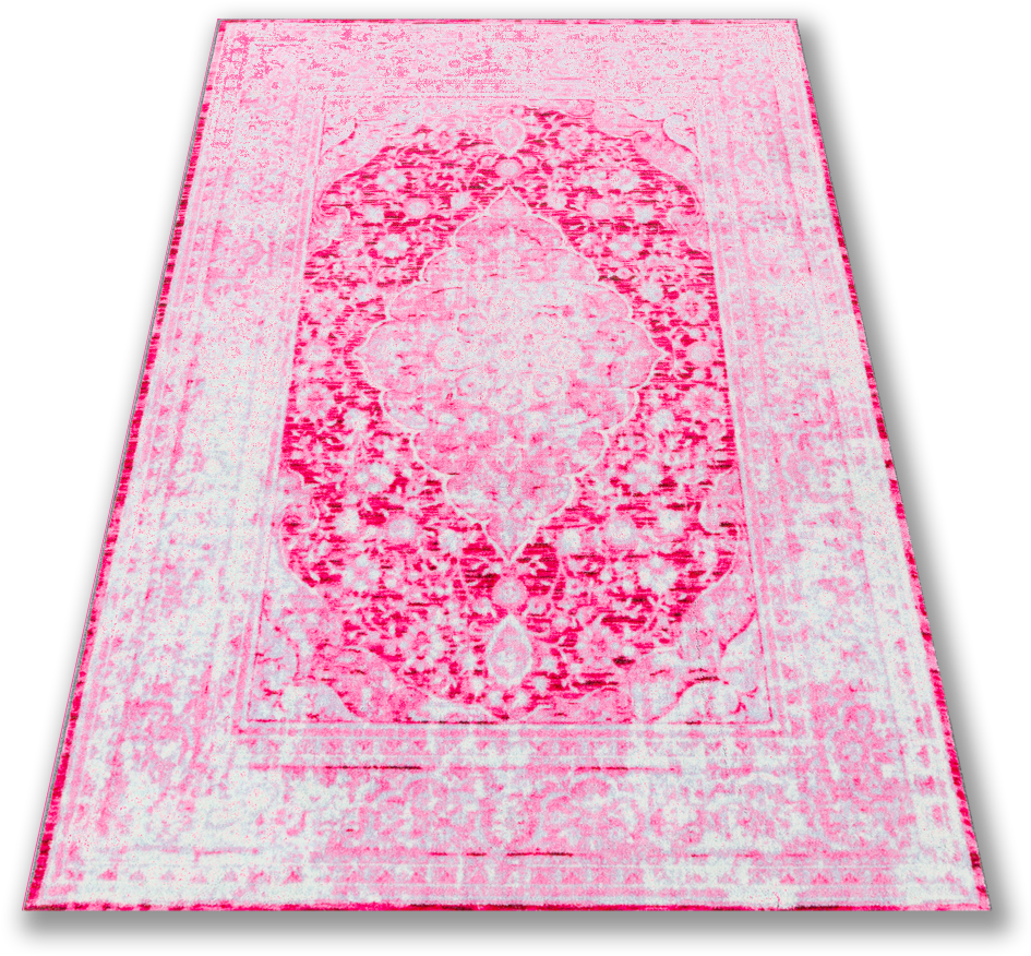 Technicolor Zara Pink Area Rug - Carpet (1024x1024), Png Download