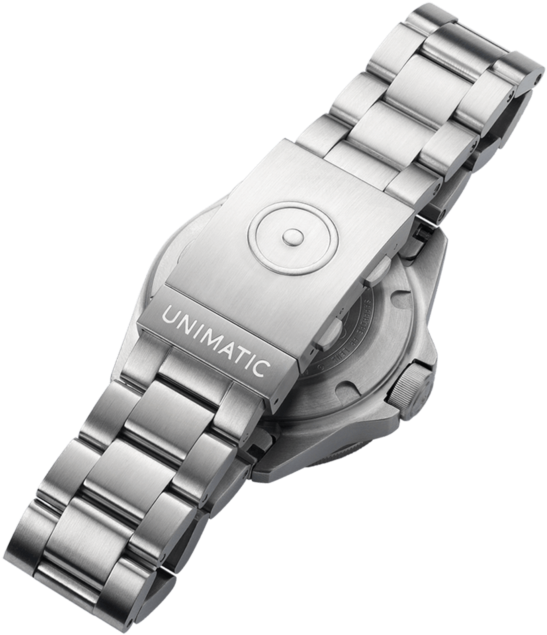 Solid Steel Bracelet Ubk - Unimatic Bracelet (800x800), Png Download