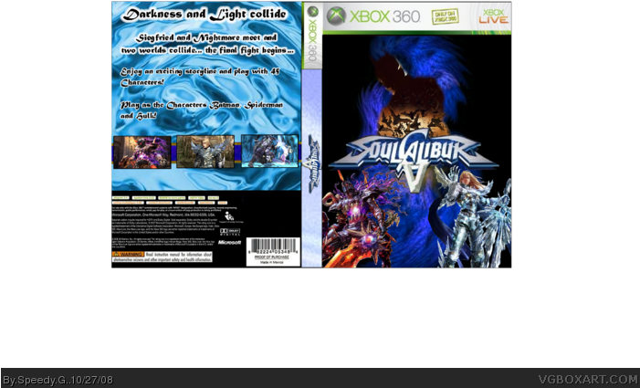Soul Calibur V Box Art Cover - Soul Calibur (700x488), Png Download