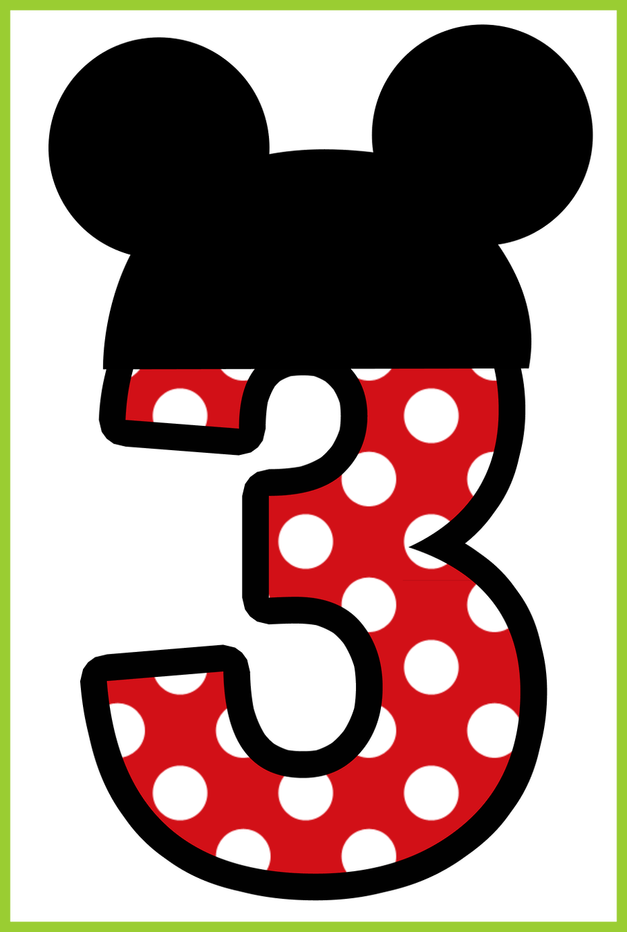 Fascinating Mickey Minnie Minus Clipart Mouse Dressup - Mickey Mouse Number 8 (907x1348), Png Download