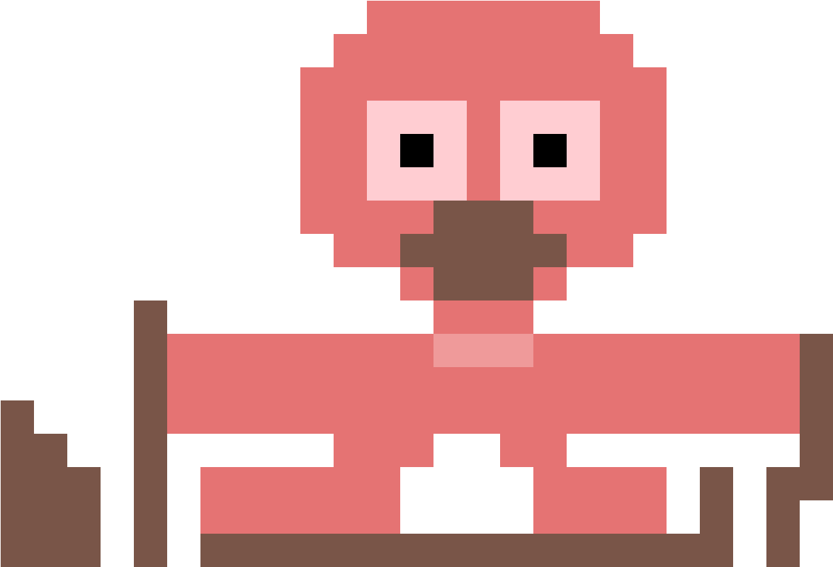 Orangutan - Apple Logo Pixel Png (1200x1200), Png Download