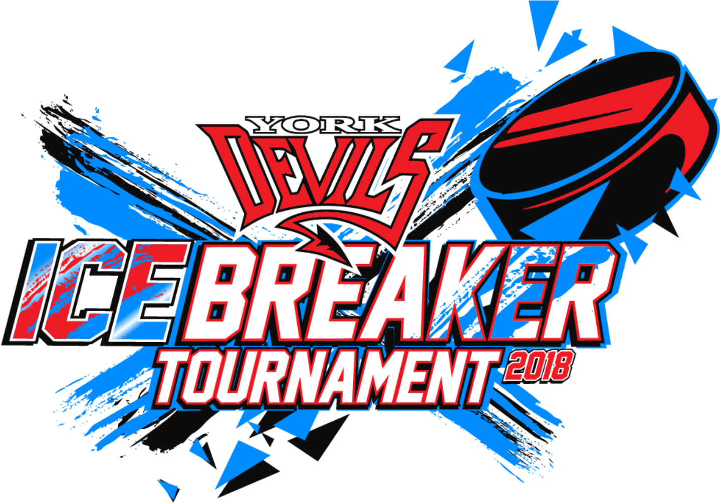 York Devils Tournament Series - York Devils Ice Hockey (1597x1064), Png Download