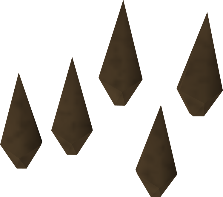 Detailed - Bronze Arrowhead (747x660), Png Download