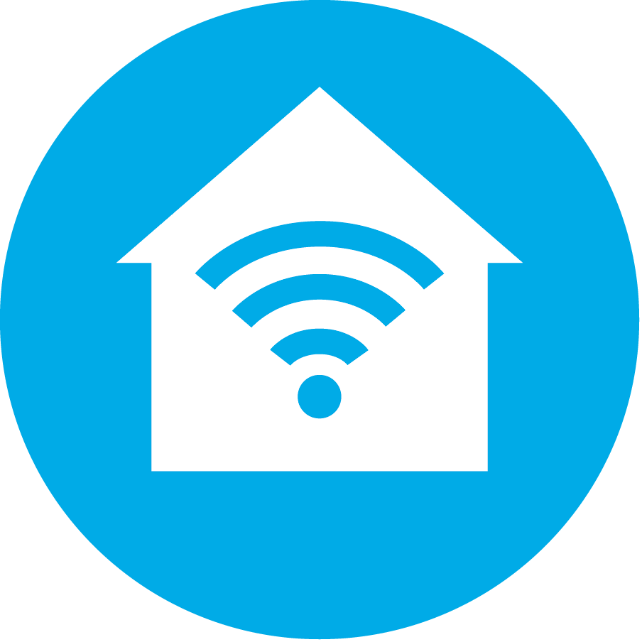 Wifi You Can Rely On - Youtube Round Icon Blue (904x904), Png Download
