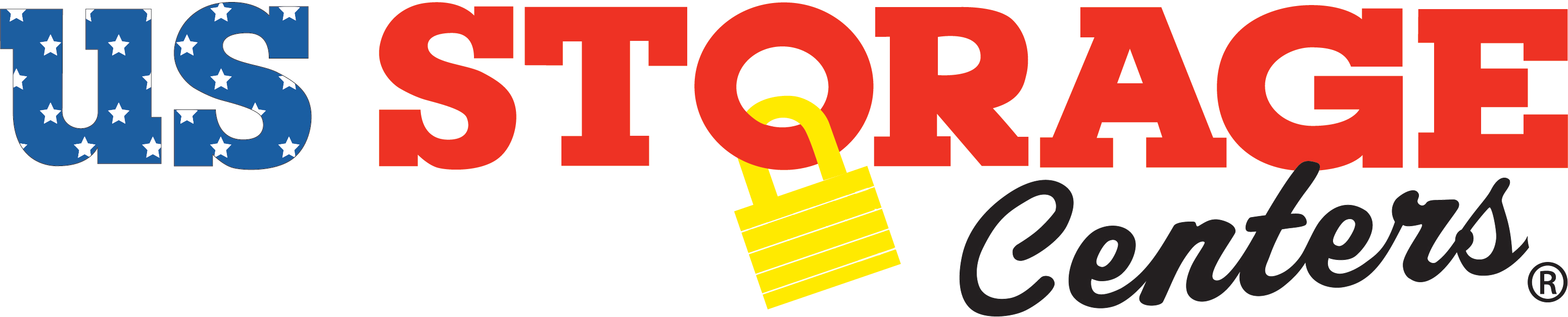 Us Storage Centers (3103x628), Png Download