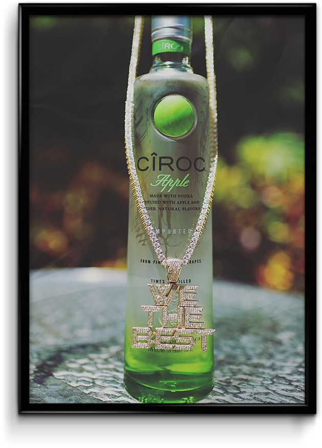 Ciroc Apple Poster - Domaine De Canton (818x1024), Png Download