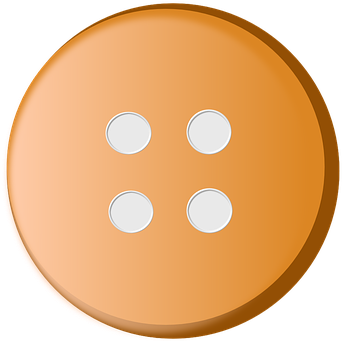 Button Png Transparent - Kancing Kemeja Png (720x720), Png Download