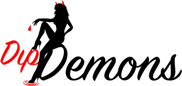 Dip Demons - Graphic Design (900x429), Png Download