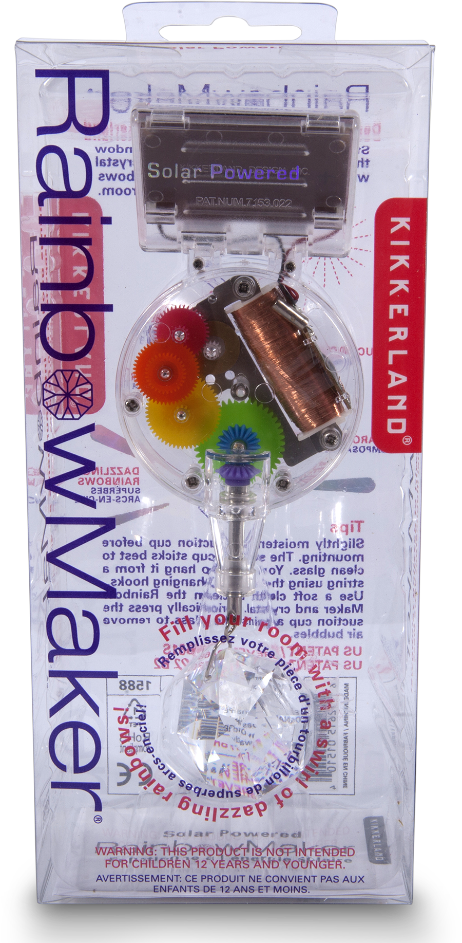 Rainbow Maker Solar Prism - Electronics (900x1835), Png Download