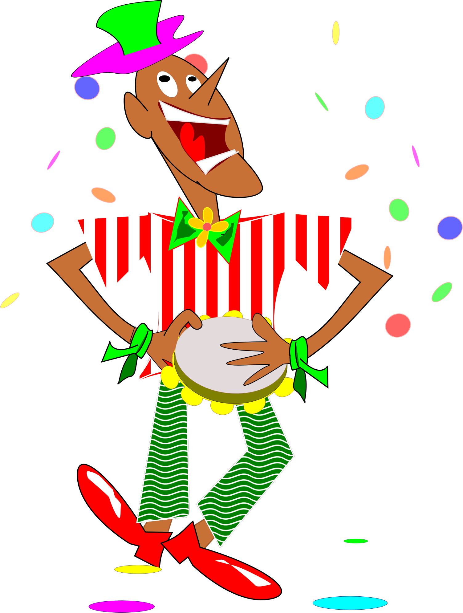 Sambista Clipart - Samba Png Clipart (1503x1990), Png Download