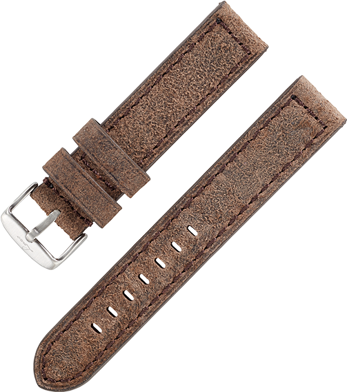 Leather Strap "basel" - Correa De Cuero Png (650x650), Png Download
