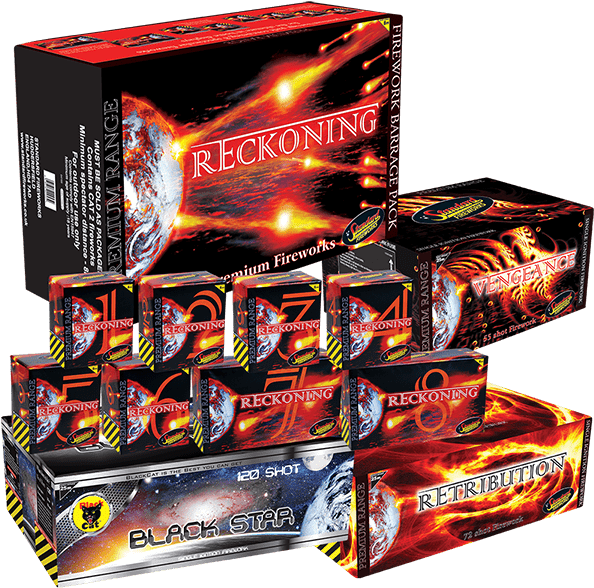 Big Bang Fireworks Kit Save £120 - Big Bang Box Fireworks (600x600), Png Download