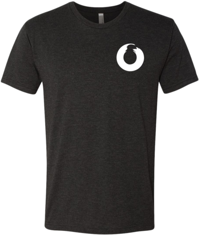 Next Level 6010 Black (600x600), Png Download