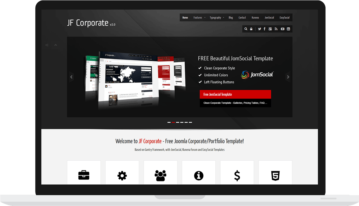 Jf_corporate (1440x820), Png Download
