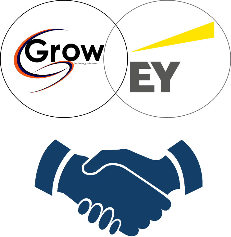 Parceria Growtec E Ey - Two Hands Shaking Png (744x762), Png Download