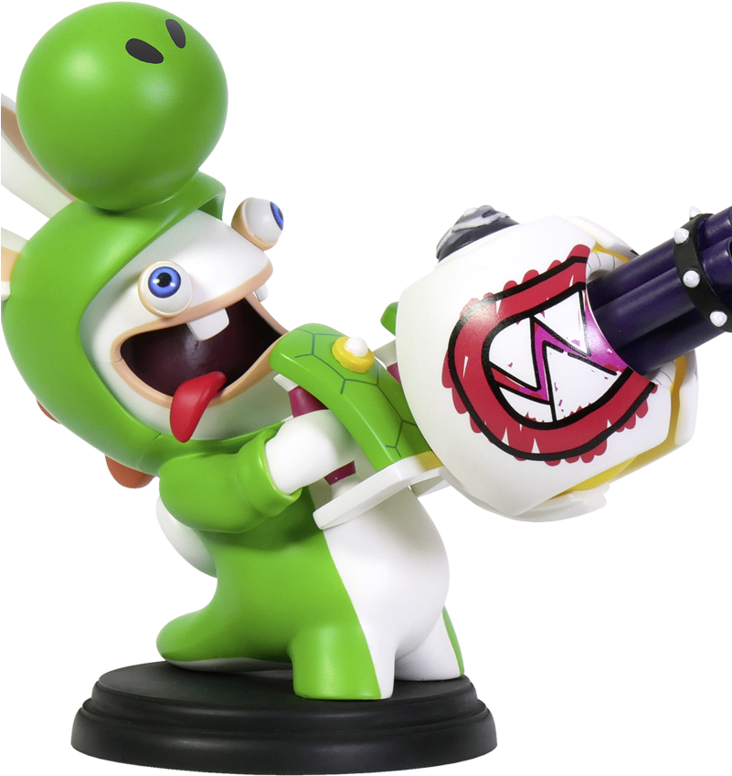 Mario Rabbids Kingdom Battle Figures (800x1048), Png Download
