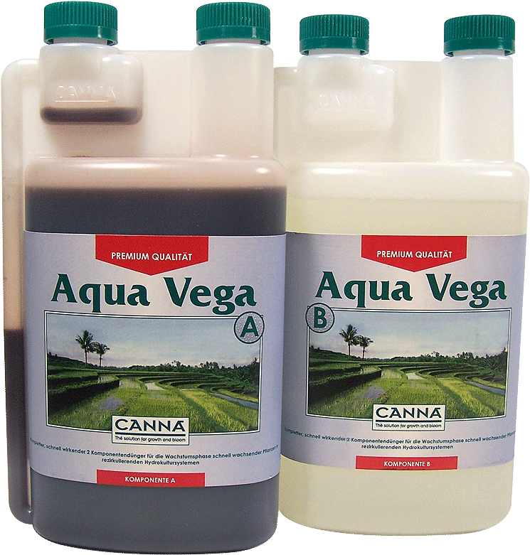 1ltr Canna Aqua Vega A&b - Canna Aqua Vega A 1l (932x800), Png Download