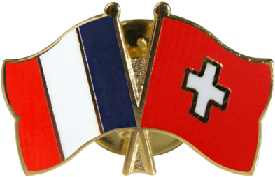 Switzerland Friendship Flag Pin, Badge - Flag (1500x997), Png Download