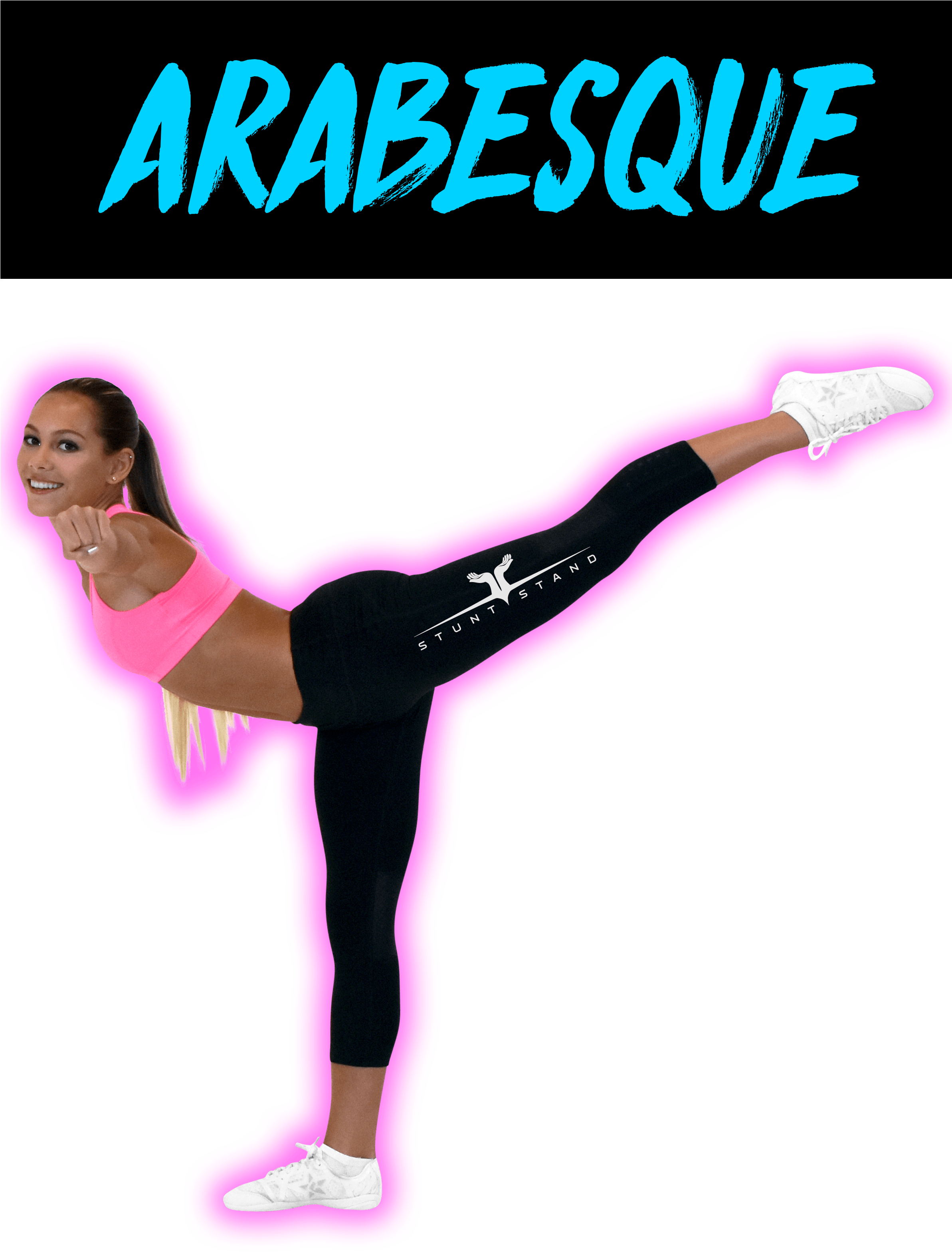 Arabesque Stunt - Stretching (2384x4240), Png Download
