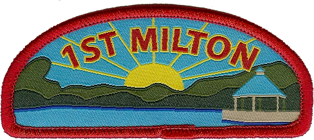 1st Milton Scouting - Label (1090x489), Png Download