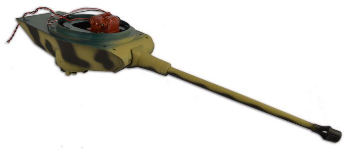 Heng Long/taigen Spares For 3888 King Tiger Tank - Weapon (700x700), Png Download