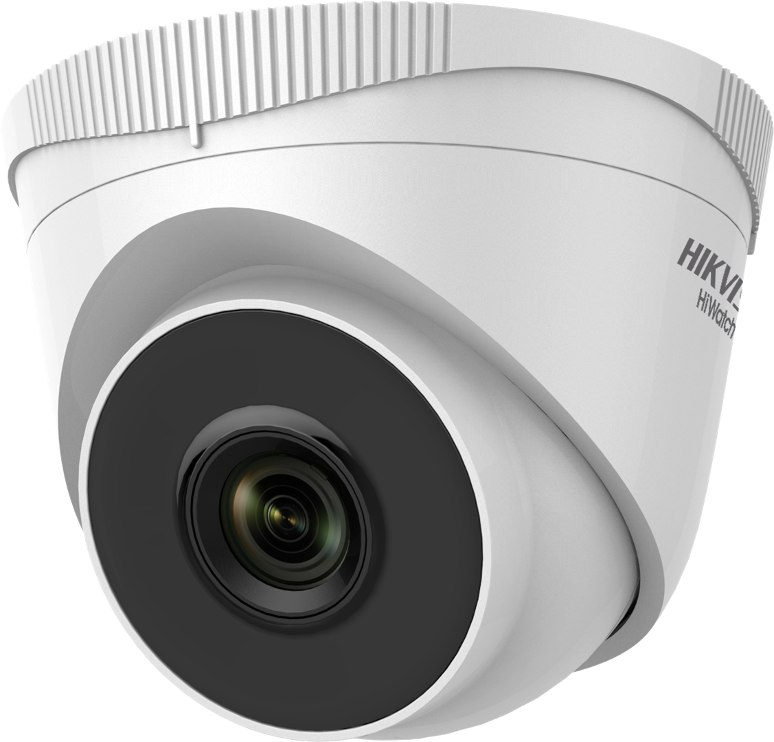 Hikvision Hiwatch Ipc-t240h 4mp Ip Turret Dome Camera - Ipc T240h (1127x1080), Png Download