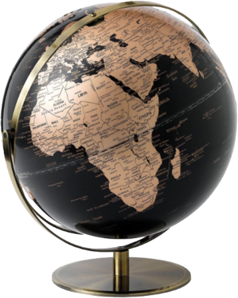 Copper Globe (1600x1600), Png Download