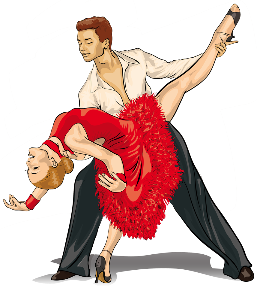 Http - //www - A-danceclub - Ru/ Img/alemana Logo - - Bailarin De Salsa Dibujos (857x969), Png Download