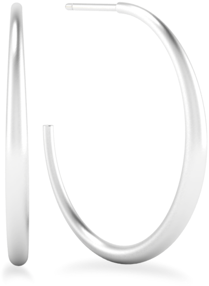 You Might Also Like Olive Petite Oval Hoop Earrings - Bangle (650x650), Png Download